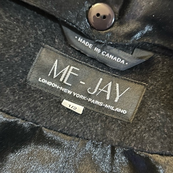 ME-JAY Cashmere and wool blend coat - Picture 8 of 10
